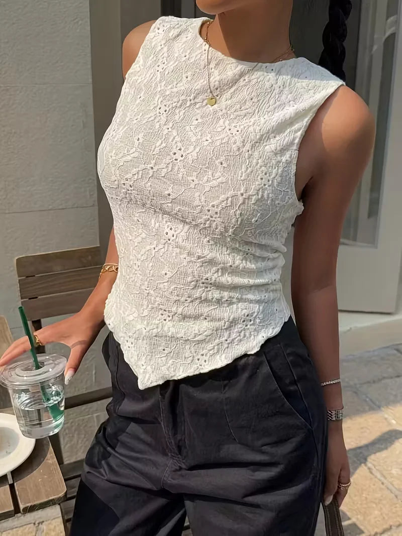 Top Chiara — Elegancia Delicada