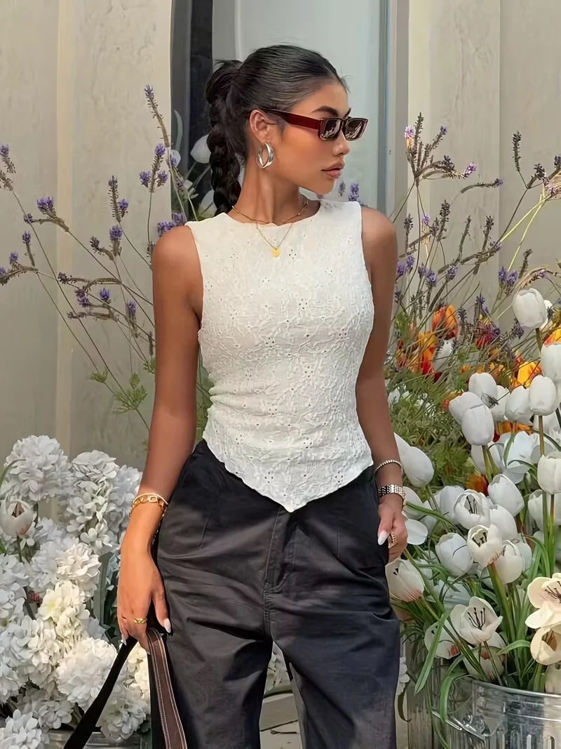Top Chiara — Elegancia Delicada