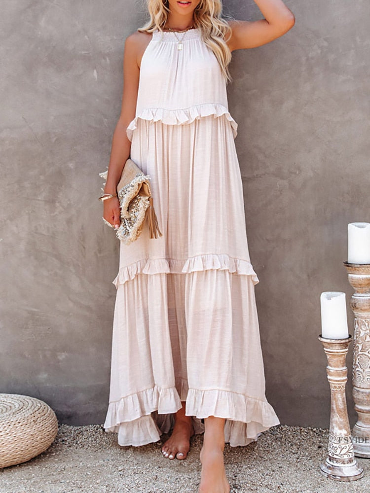 Vestido Sophia — Fluidez y Elegancia Premium