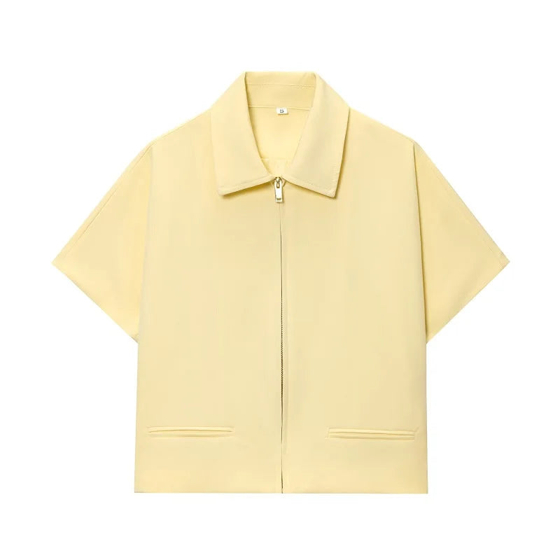 Blusa con Cierre Serena — Elegancia premium