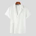 Camisa Matteo de Manga Corta — Estilo Elegante y Moderno
