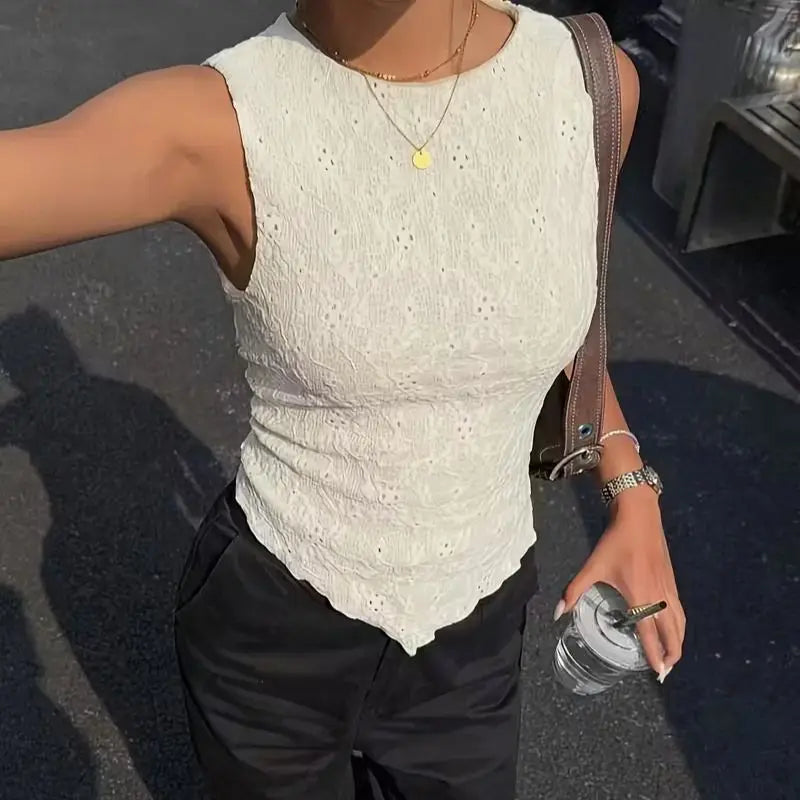 Top Chiara — Elegancia Delicada