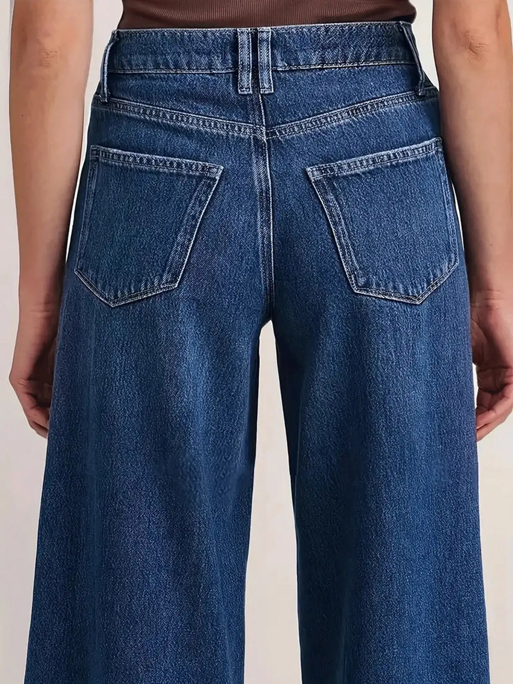 Vaqueros Lara Wide-Leg — Versatilidad Elegante