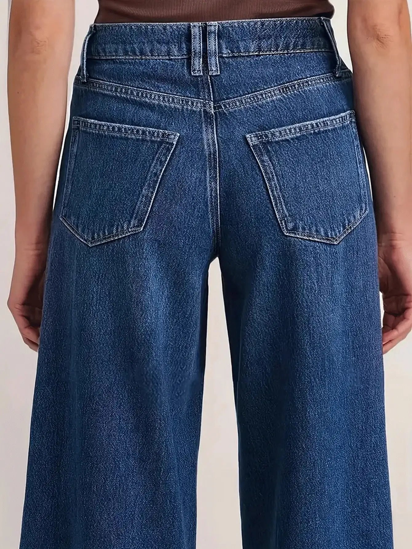 Vaqueros Lara Wide-Leg — Versatilidad Elegante