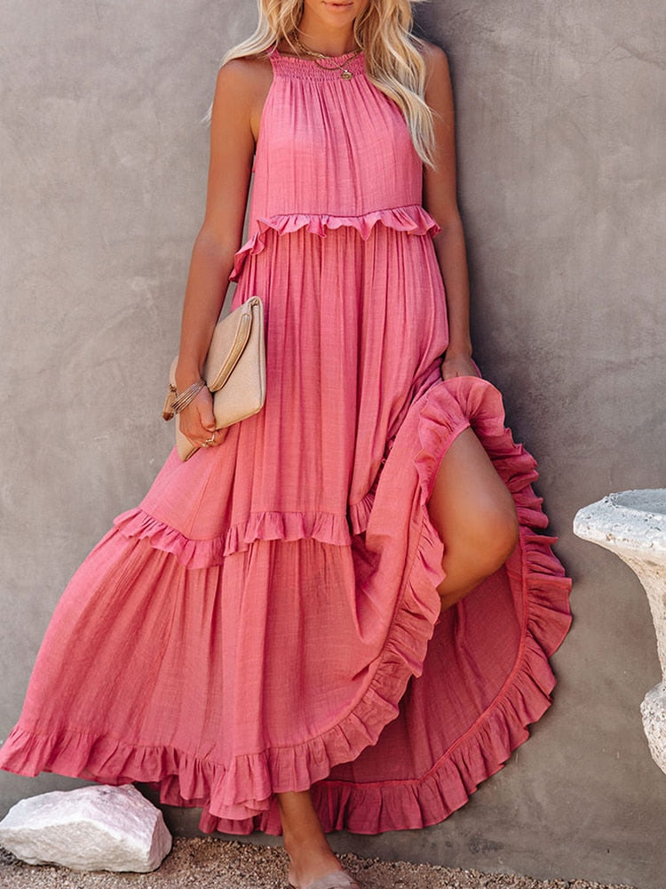 Vestido Sophia — Fluidez y Elegancia Premium