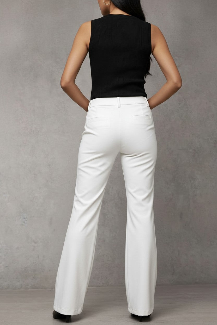 Pantalón Aida - De traje acampanado