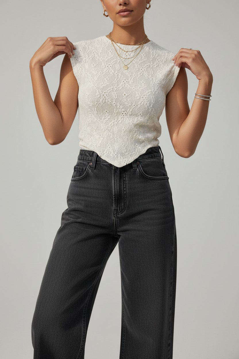 Vaqueros Bianca Wide Leg  — Ajuste Favorecedor Premium